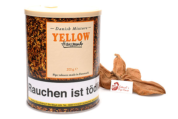 Danish Mixture Yellow (Mango) Pipe tobacco 200g Tin Danish Mixture Yellow (Mango) Pipe tobacco 200g Tin